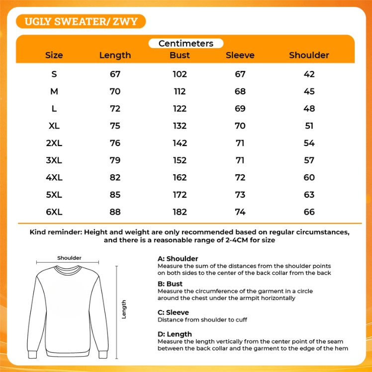 3D UGLY SWEATER - TMNT Shop